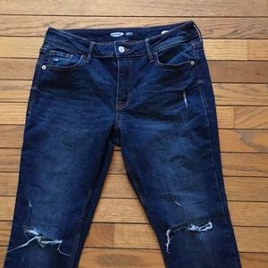 Old Navy Rockstar Super Skinny Ankle Jeans